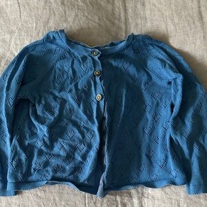 Mini Boden Blue Kids Cardigan 2-3 years